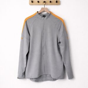 Nike Sphere Dry 1/2 Zip Pullover Jacket Gray Orange Men’s XL